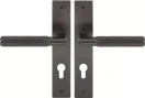 Lumina Longplate Euro Handles - Diamond Knurl   - GN