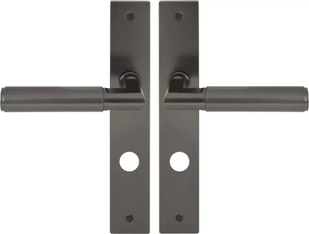 Lumina Longplate Privacy Handles - Plain - GN