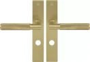 Lumina Longplate Privacy Handles - Diamond Knurl   - MSB