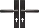 Lumina Longplate Euro Handles - Plain - DRB