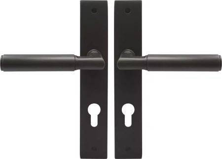 Lumina Longplate Euro Handles - Plain - DRB