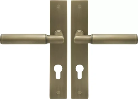 Lumina Longplate Euro Handles - Plain - RB