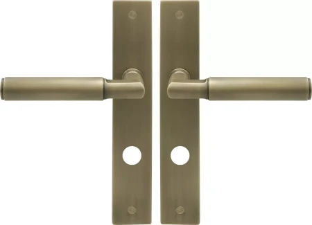 Lumina Longplate Privacy Handles - Plain - RB