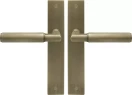 Lumina Longplate Lever Set - Plain - RB