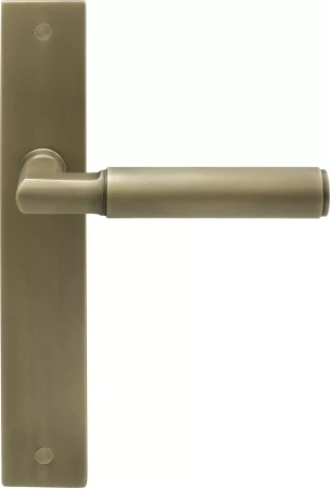Lumina Longplate Dummy Lever LH - Plain - RB