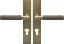 Lumina Longplate Euro Handles - Diamond Knurl   - RB