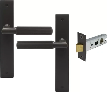 Lumina Longplate Passage Set - Linear Knurl - DRB