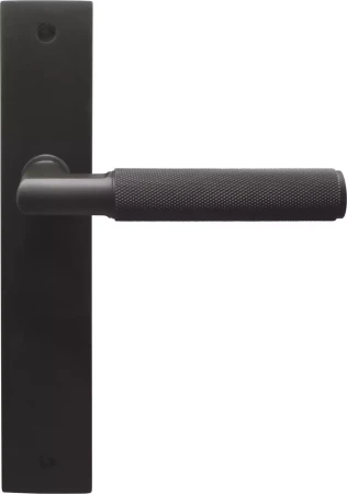 Lumina Longplate Dummy Lever LH - Diamond Knurl   - DRB
