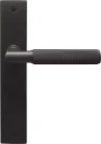 Lumina Longplate Dummy Lever LH - Diamond Knurl   - DRB
