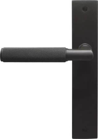 Lumina Longplate Dummy Lever RH - Diamond Knurl   - DRB