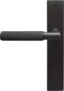 Lumina Longplate Dummy Lever RH - Diamond Knurl   - DRB
