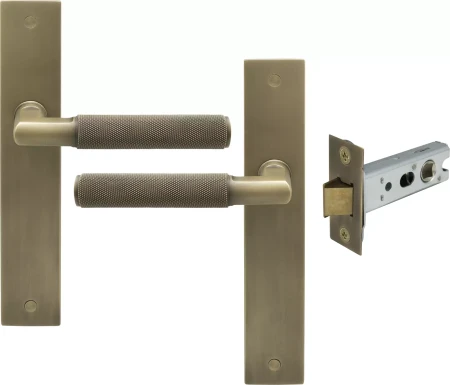 Lumina Longplate Passage Set - Diamond Knurl   - RB