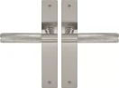 Verge Longplate Lever Set - Diamond Knurl - BN
