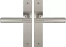 Verge Longplate Lever Set - Plain - BN