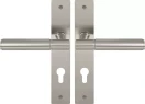 Verge Longplate Euro Handles - Plain - BN