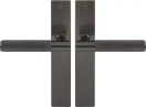 Verge Longplate Lever Set - Diamond Knurl - GN