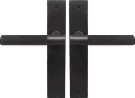 Verge Longplate Lever Set - Linear Knurl - DRB
