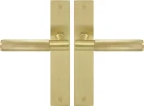 Verge Longplate Lever Set - Diamond Knurl - MSB
