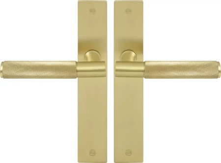 Verge Longplate Lever Set - Diamond Knurl - MSB