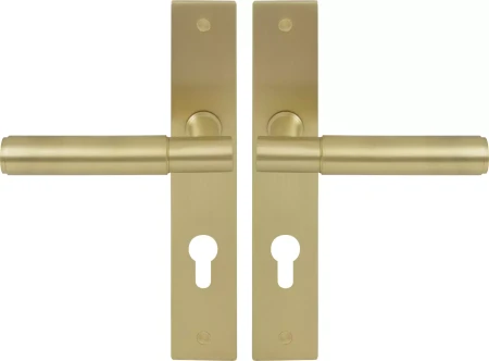 Verge Longplate Euro Handles - Plain - MSB