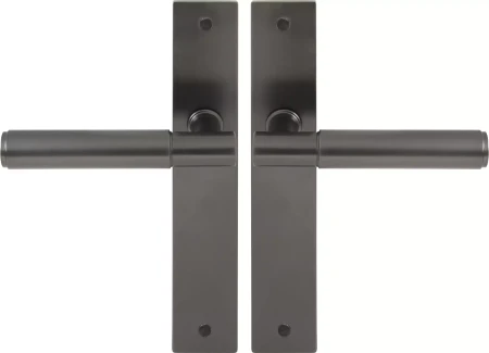 Verge Longplate Lever Set - Plain - GN