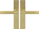 Verge Longplate Lever Set - Linear Knurl - MSB