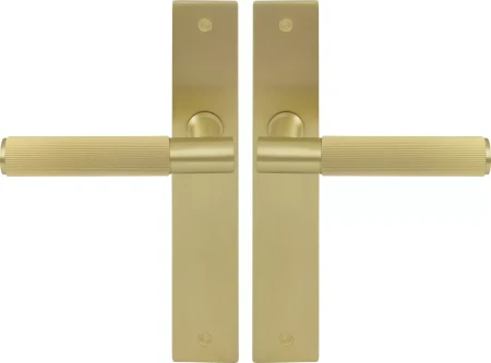 Verge Longplate Lever Set - Linear Knurl - MSB