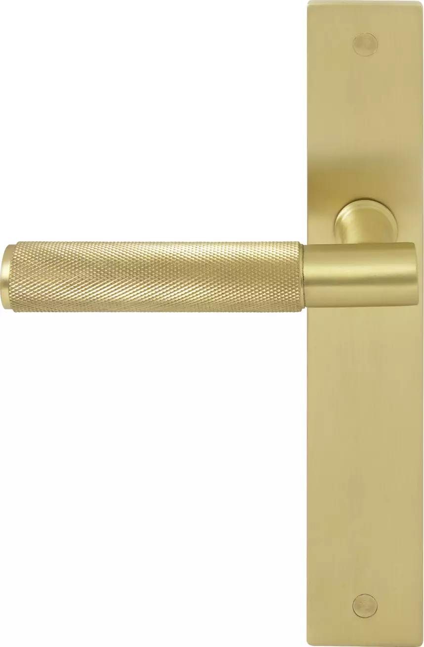 Verge Longplate Dummy Lever RH - Diamond Knurl - MSB