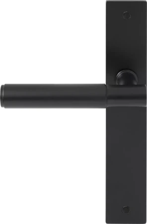 Verge Longplate Dummy Lever RH - Plain - BLK