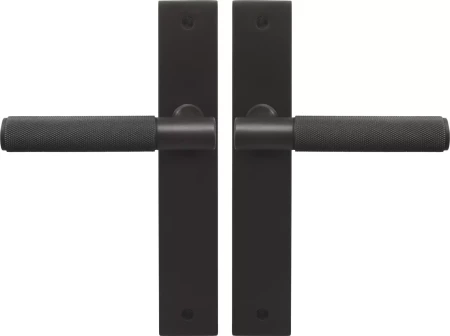 Verge Longplate Lever Set - Diamond Knurl - DRB