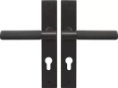 Verge Longplate Euro Handles - Diamond Knurl - DRB