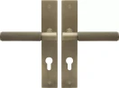 Verge Longplate Euro Handles - Diamond Knurl - RB
