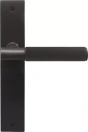 Verge Longplate Dummy Lever LH - Linear Knurl Knurl - DRB