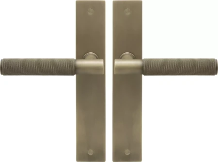Verge Longplate Lever Set - Diamond Knurl - RB