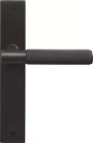 Verge Longplate Dummy Lever LH - Diamond Knurl - DRB