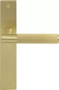 Verge Longplate Dummy Lever LH - Linear Knurl Knurl - MSB