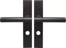 Verge Longplate Privacy Handles - Plain - DRB