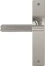 Verge Longplate Dummy Lever RH - Linear Knurl - BN