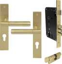 Verge Longplate Entrance Set - K/T - Plain - MSB