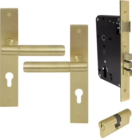 Verge Longplate Entrance Set K/K - Plain - MSB