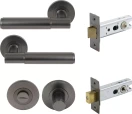 Verge Rnd Rose Privacy Set - Plain - GN