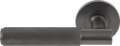 Verge Rose Dummy Lever - Linear Knurl - GN