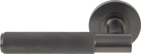 Verge Rose Dummy Lever - Linear Knurl - GN