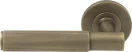 Verge Rose Dummy Lever - Linear Knurl - RB