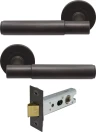 Verge Round Rose Passage Set - Plain - DRB