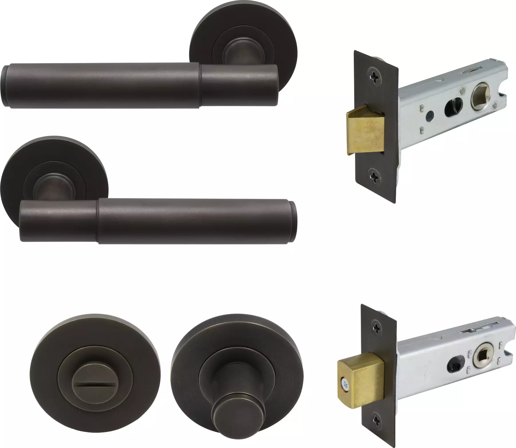 Verge Rnd Rose Privacy Set - Plain - DRB