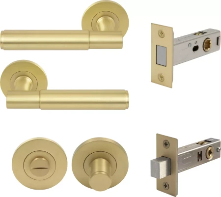 Verge Rose Privacy Set - Magn. Latch - Plain - MSB