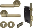 Verge Round Rose Entrance Set - K/K - Plain - RB