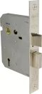 Three Lever Mortice Lock - 57mm B/Set - CP