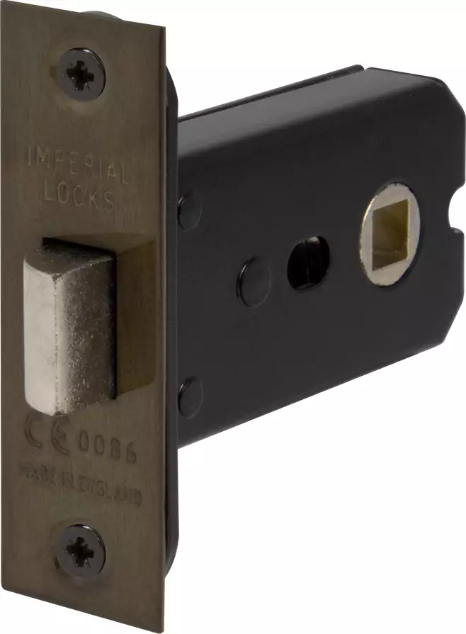 Heavy Duty Mortice Latch - 57mm B/Set - AB